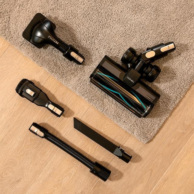 Cecotec Conga Rockstar 5500 Hurricane Station Pet Flex Odkurzacz pionowy ze stacją czyszczącą