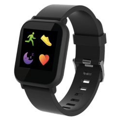 Umbro Smartwach E7367 Prostokątny Smartwatch - Opaska Czarny Umbro