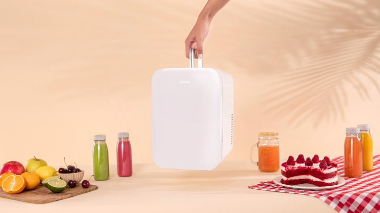 Cecotec Bolero MiniCooling 6L Bahamas White Lodówka turystyczna Biały