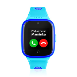 Niceboy Watch Kids PATROL Blue dla Dzieci IP67 SIM 4G GPS + Wi-Fi + LBS 