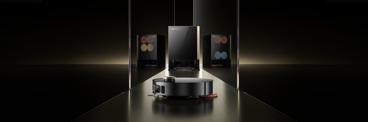 Robot Sprzątający MOVA Mobius 60 AI Stacja 6 Mopów Suszanie 30000 Pa + Plyn