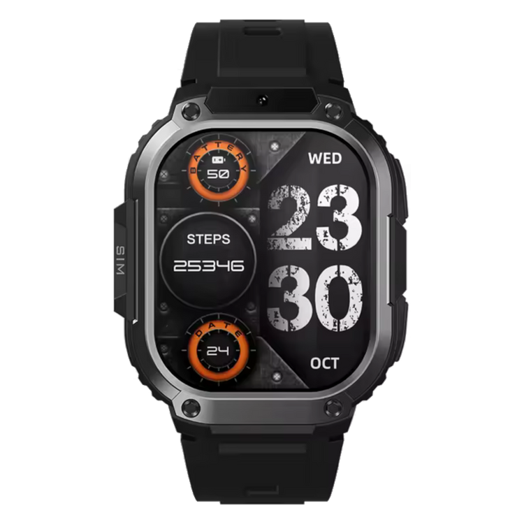 Zeblaze Smartwatch Thor SQ Abyss Black Czarny GPS LTE /OUTLET