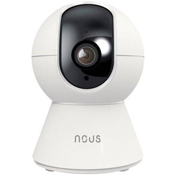 Inteligentna kamera wewnętrzna NOUS W5 PTZ IP 3MP Wi-Fi / P2P Full HD Biała /OUTLET