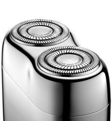 Yoose Mini 2.0 golarka, maszynka elektryczna męska, IPX7, USB-C, podróżna, srebrna