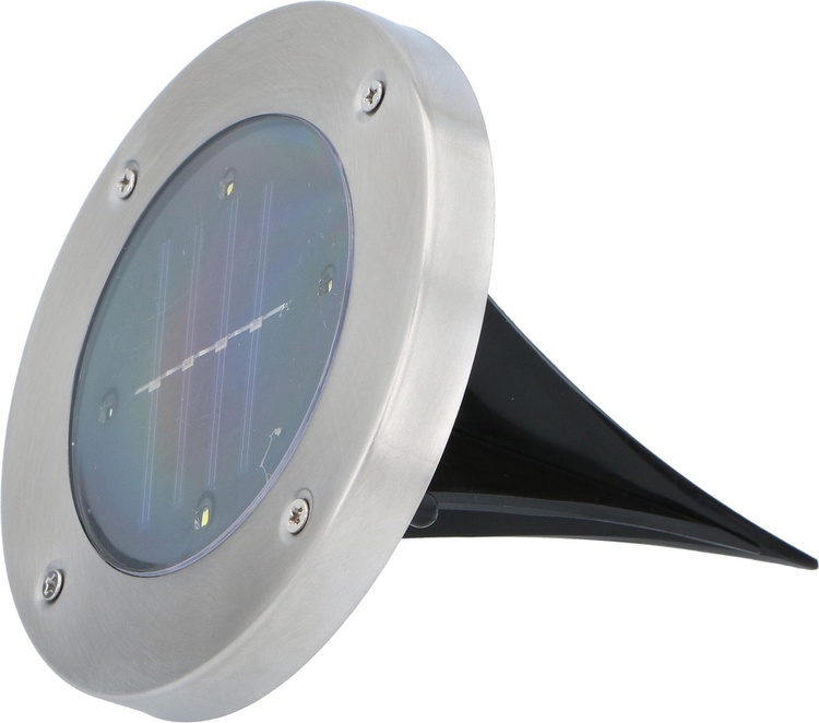 Grundig Lampki solarne gruntowe 4 szt. Stal nierdzewna