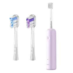 Laifen Szczoteczka do Zębów Soniczna Wave ABS Fioletowa 3 Główki Aplikacja