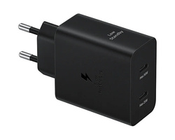 Ładowarka sieciowa Samsung Super Fast Charge 50W Duo Black EP-T5020XBEGEU
