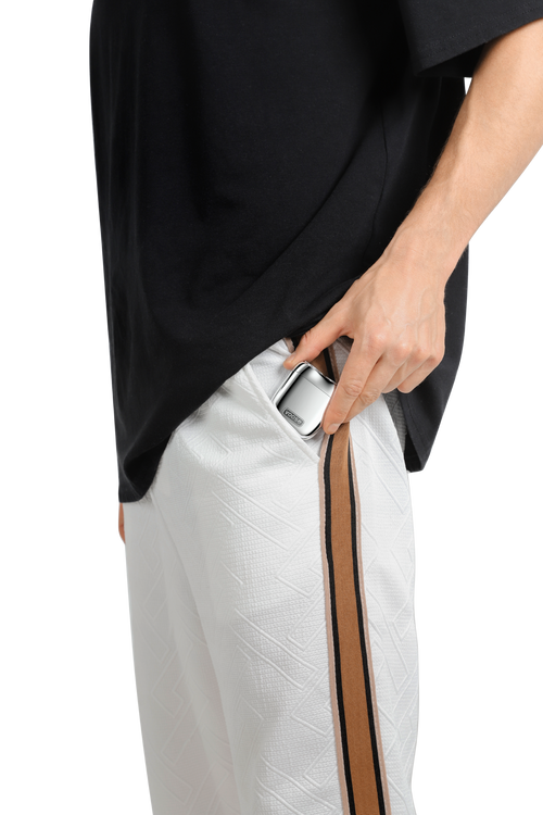 YOOSE Zestaw - Golarka Mini 2.0 + trymer do nosa + etui, srebrny