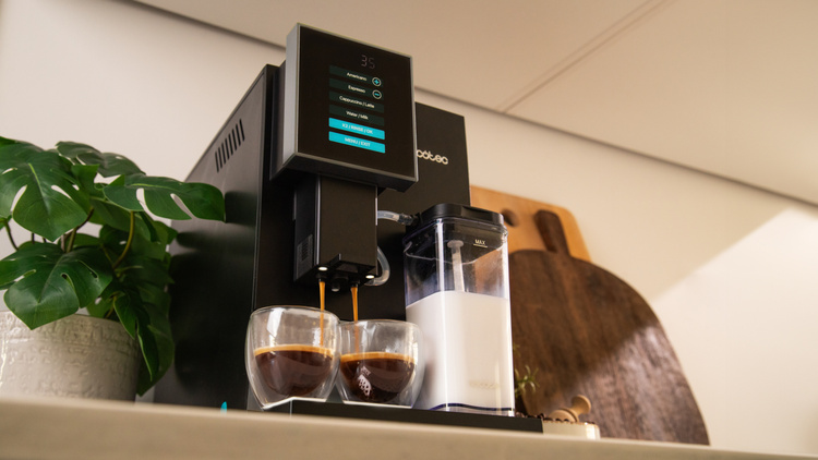 Cecotec Cremmaet Compactccino Black Silver Ekspres do kawy