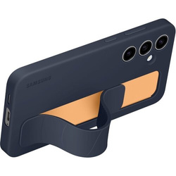 Etui Samsung Standing Grip Case Blue Black do S24 FE Granatowy EF-CS721CNEGWW
