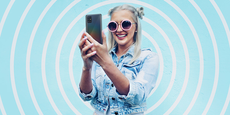 Smartfon Samsung Galaxy A51 4 GB / 128 GB 4G LTE Niebieski 4 USB-C OUTLET