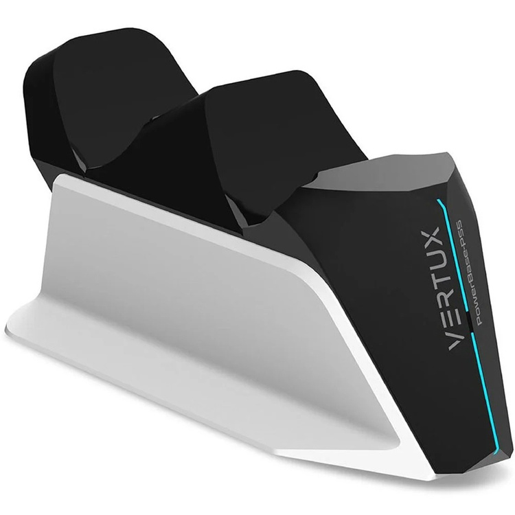 Vertux Dual Dock Stacja ładująca do kontrolera PS5 Biały