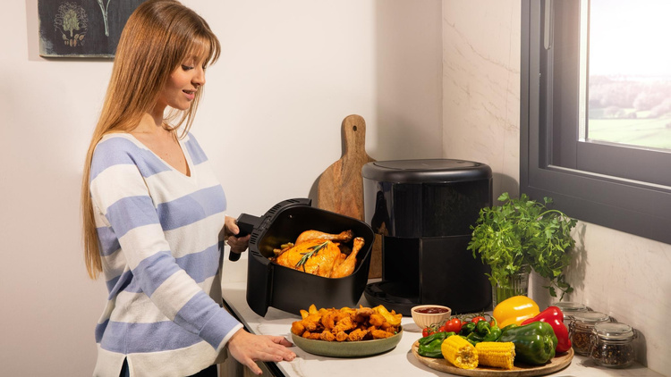 Cecotec Frytkownica bezolejowa Cecofry Bombastik 6000 6l