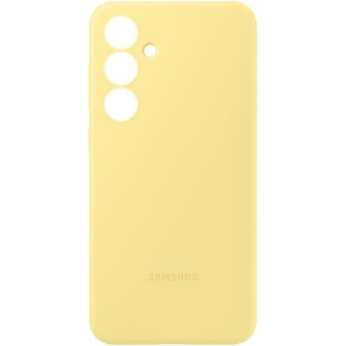Etui Samsung Silicone Case Yellow do S24 FE Żółty EF-PS721CYEGWW