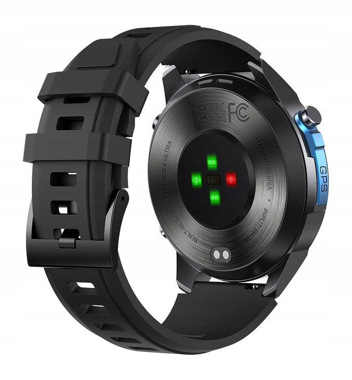 Zeblaze Smartwatch Stratos 2 Ultra Abyss Black Czarny