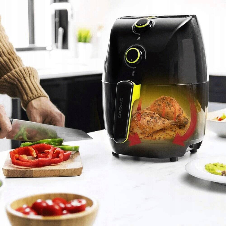 Frytkownica beztłuszczowa Cecotec CECOFRY COMPACT RAPID BLACK /OUTLET