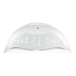 Lampa Do Paznokci UV LED Hybryda Żel 45 Diod Timer Grundig Biały