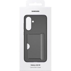 Etui Samsung Card Slot Case Galaxy A36 5G Black Czarny EF-OA366TBEGWW