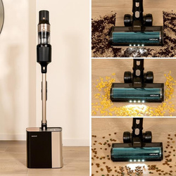 Cecotec Conga Rockstar 5500 Hurricane Station Pet Flex Odkurzacz pionowy ze stacją czyszczącą