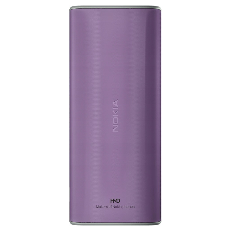 Telefon HMD Nokia 105 DualSim Fioletowy 1000 mAh do 18 dni USB-C IP52 Snake /OUTLET