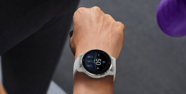 Sport Smartwatch Garmin Venu 2S z Czujnikiem Tętna HRM Elevate Ox AMOLED