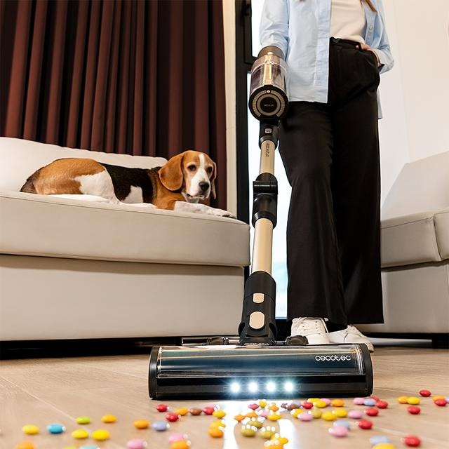 Cecotec Conga Rockstar 5500 Hurricane Station Pet Flex Odkurzacz pionowy ze stacją czyszczącą