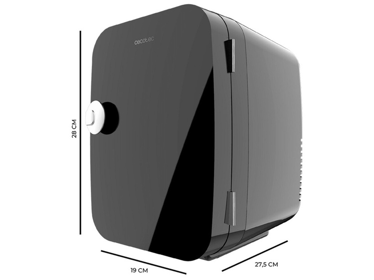 Cecotec Bolero MiniCooling 4L Río Black Lodówka turystyczna Czarny