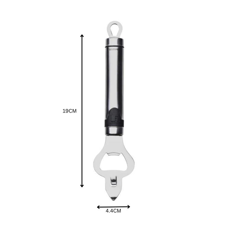 BERGNER Otwieracz do butelek Gizmo 19cm ze stali nierdzewnej