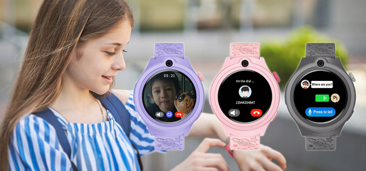 Smartwatch Dla Dzieci Bemi Moki Fioletowy /OUTLET