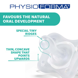 Chicco Smoczek Uspokajający Physioforma Mini Soft Silikonowy 2-6m