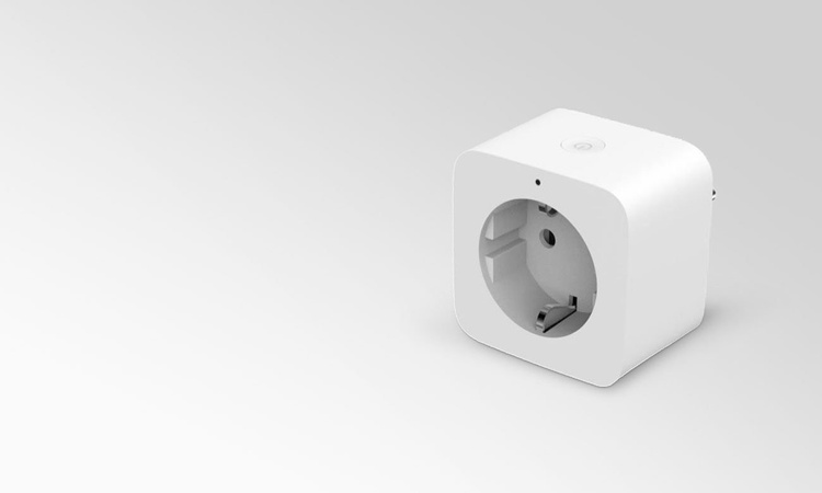 Inteligentne gniazdko Xiaomi Mi Smart Power Plug ZigBee Smart Home 6 x 6 cm