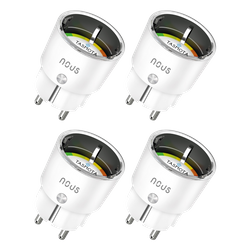 NOUS A1T (Tasmota) 4sz Smart Wifi Socket Inteligentne gniazdko 4 szt. /OUTLET