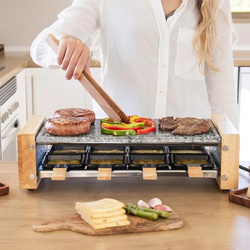 Grill elektryczny Raclette Cheese&Grill 8600 Wood AllStone Cecotec