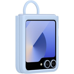 Etui Samsung Silicone Case with Ring Blue do Galaxy Z Flip 6 Niebieski EF-PF741TLEGWW