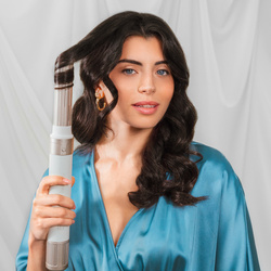 Cecotec Lokówko-suszarka CeramicCare 10in1 AirGlam Champagne