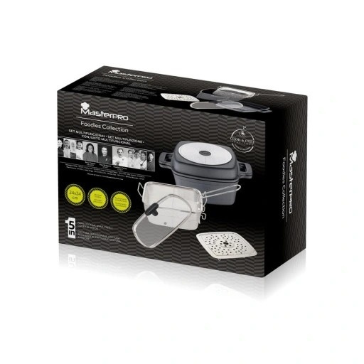 Zestaw naczyń kuchennych Masterpro Foodies Collection 5 Elementów