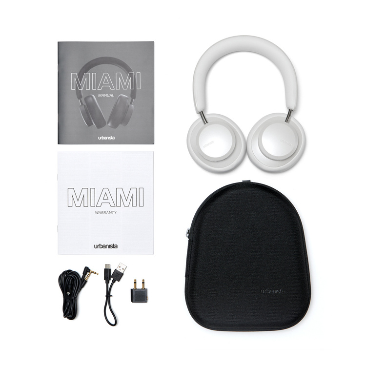 Urbanista - Słuchawki Bluetooth - Miami White Pearl 