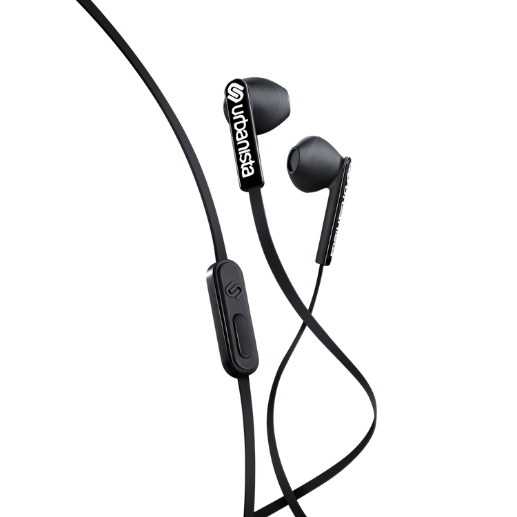 Urbanista - USB-C Słuchawki Przewodowe Douszne  - San Francisco Midnight Black