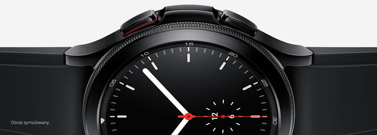 Smartwatch Galaxy Watch 4 Classic 46mm Czarny NFC GPS EKG AMOLED OUTLET