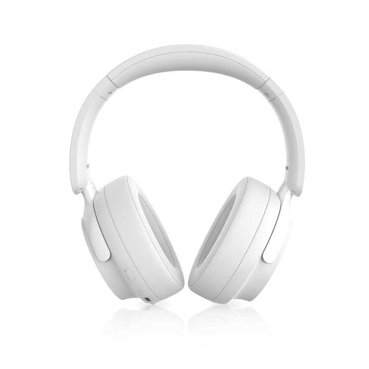 Niceboy Słuchawki Nauszne Stellar Arctic White Białe AUX IPX4 BT 5.4 USBC