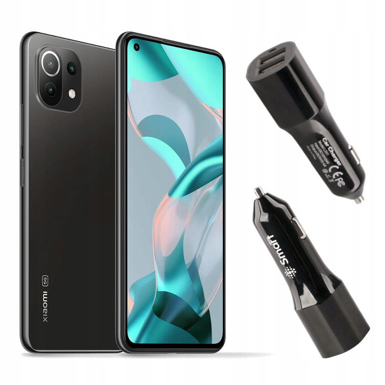 ZESTAW: Xiaomi 11 Lite 5G NE 8/128GB + 2 Ładowarki SmartGPS