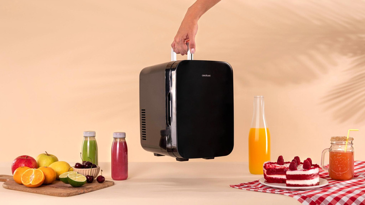 Cecotec Bolero MiniCooling 6L Bahamas Black Lodówka turystyczna Czarny