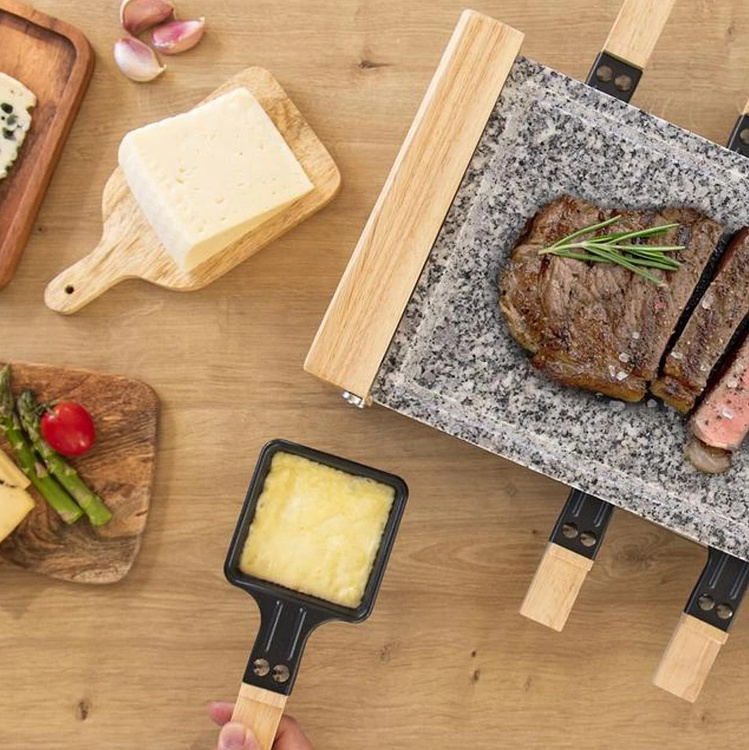 Grill elektryczny Raclette Cheese&Grill 8600 Wood AllStone Cecotec