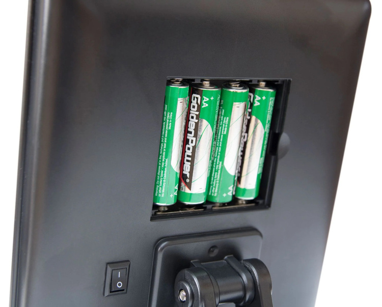 Lusterko do Makijażu 24 LED z Kompaktowym Lusterkiem Powiększającym 10x RIO-MMSP /OUTLET