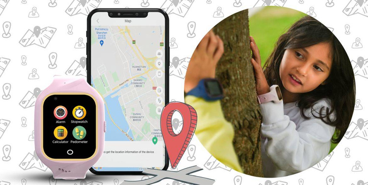 Smartwatch Bemi JELLO Niebieski /OUTLET