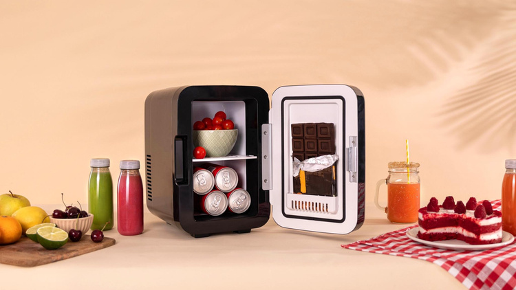 Cecotec Bolero MiniCooling 6L Bahamas Black Lodówka turystyczna Czarny