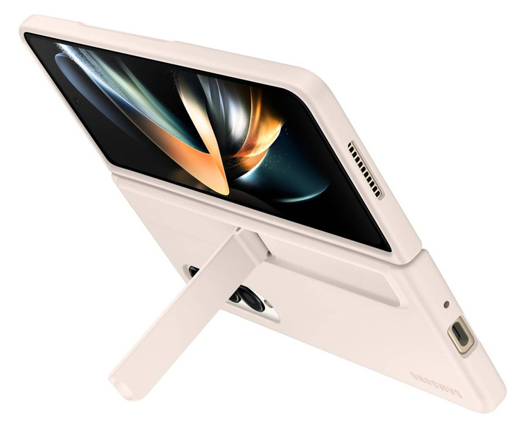 Etui Standing Cover Piaskowe z rysikiem Pen do Galaxy Z Fold4 (EF-OF93PCUEGWW) /OUTLET