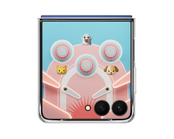 Etui Samsung Flipsuit Case do Galaxy Z Flip7 Przezroczysty EF-ZF766CTEGWW