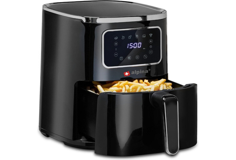 Alpina frytkownica beztłuszczowa 4.5 litra cyfrowy wyświetlacz Airfryer