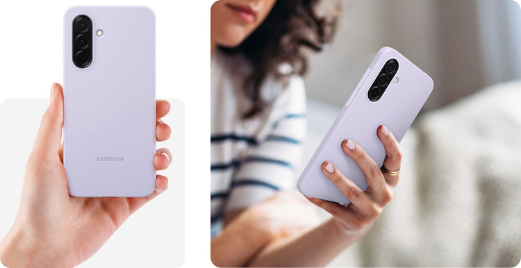 Etui Samsung Silicone Case Galaxy A36 5G Lavender Lawendowy EF-PA366CVEGWW